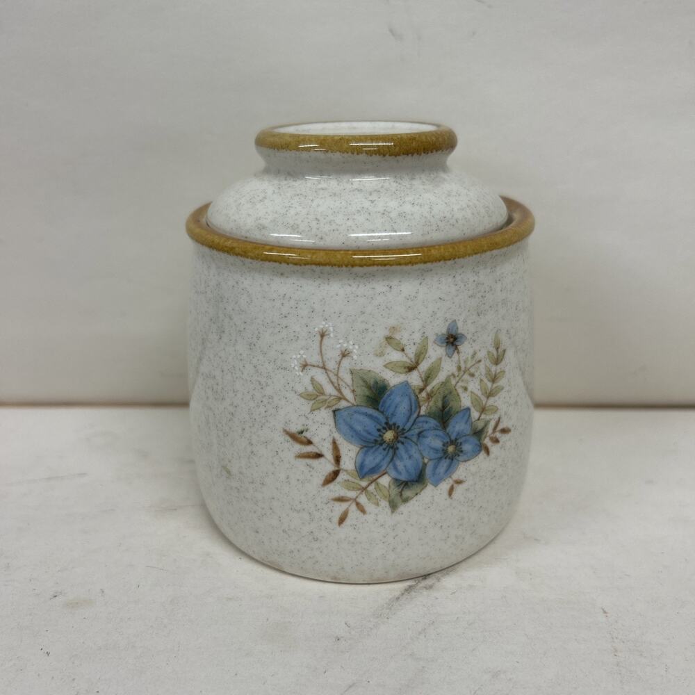 Vintage Mikasa Garden Club Day Dream Canister Jar 4” EC461